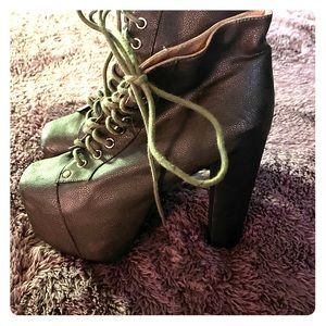 Jeffery Campbell Lita Size 7